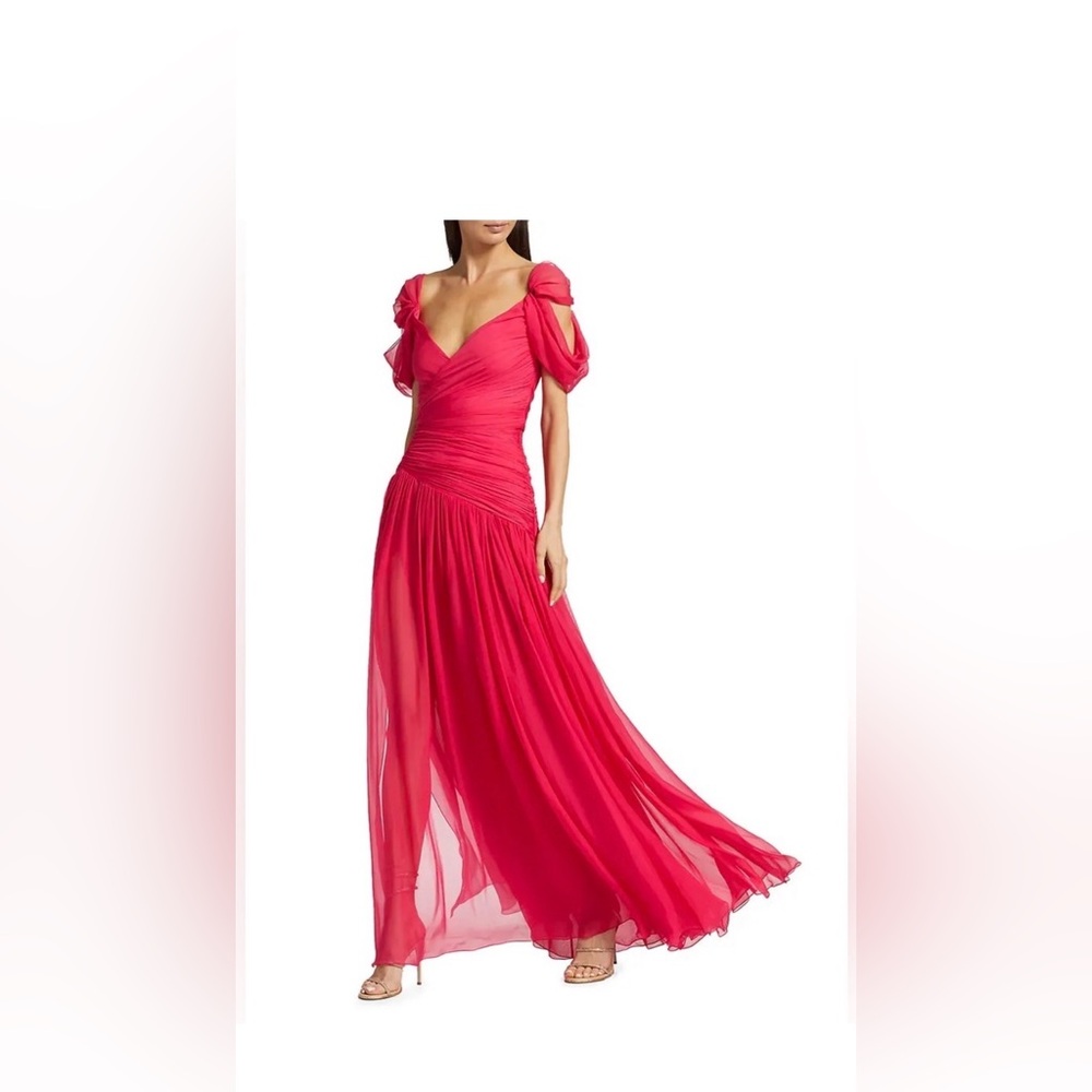 Oscar de la Renta Silk Gown